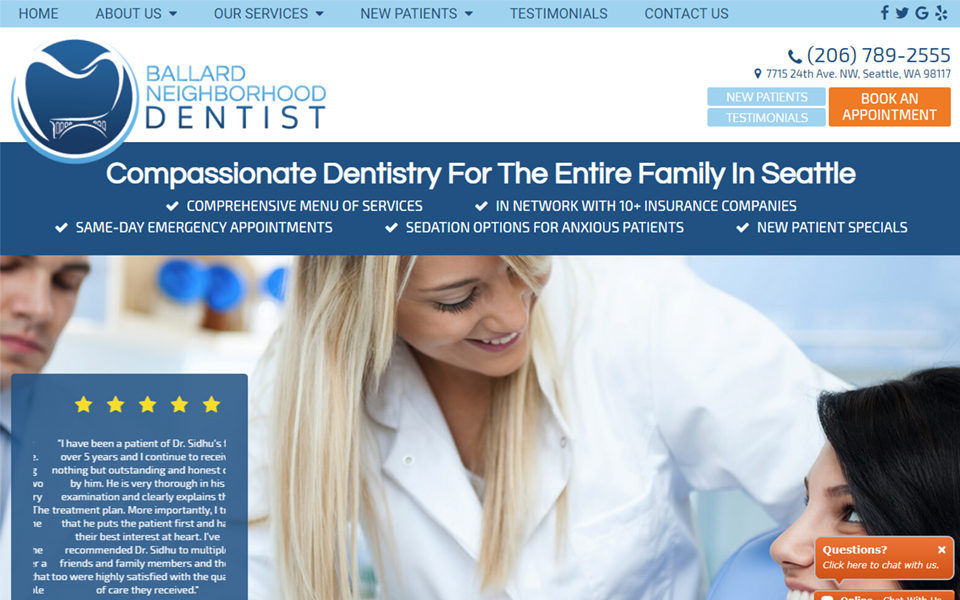 dentist website design firegang dental marketing dentist websites