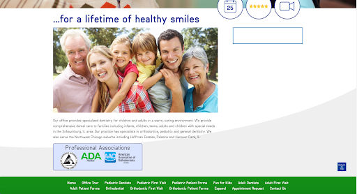 ABC Dentistry and Orthodontics original website