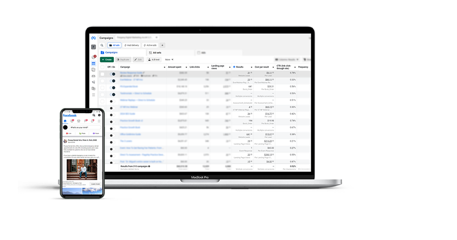 Dental Facebook ads mobile and pc video thumbnail