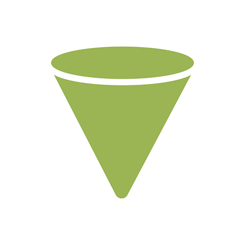 Dental Implant Funnel green cone image