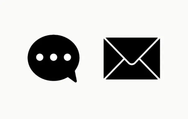 Contact info that's easy to find