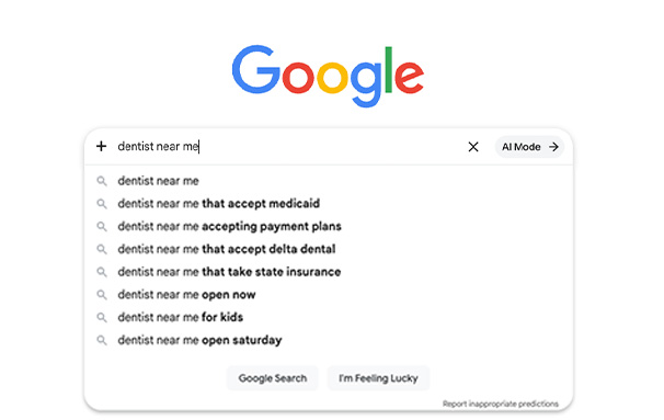 dentist ranking on Google